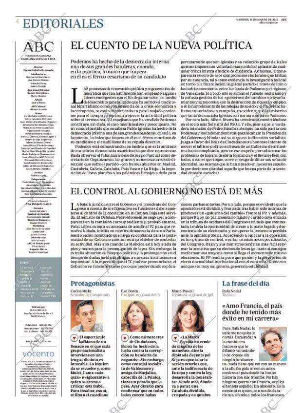 ABC MADRID 18-03-2016 página 4