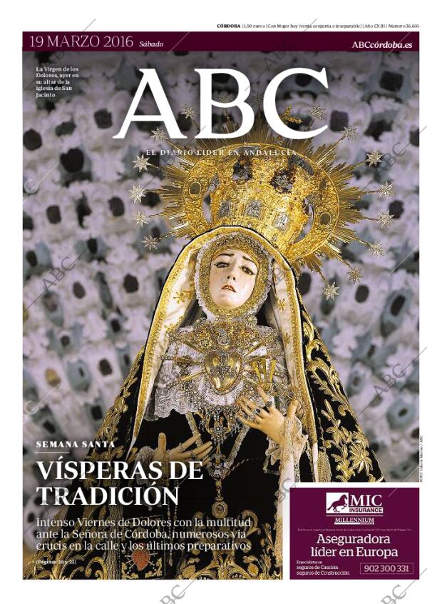 ABC CORDOBA 19-03-2016 página 1