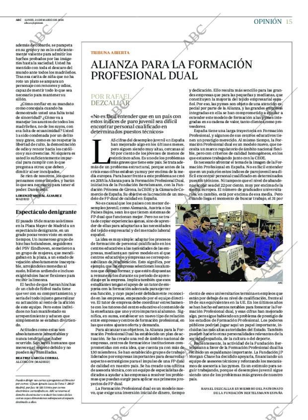 ABC MADRID 21-03-2016 página 15