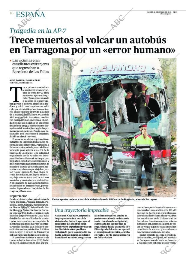 ABC MADRID 21-03-2016 página 16