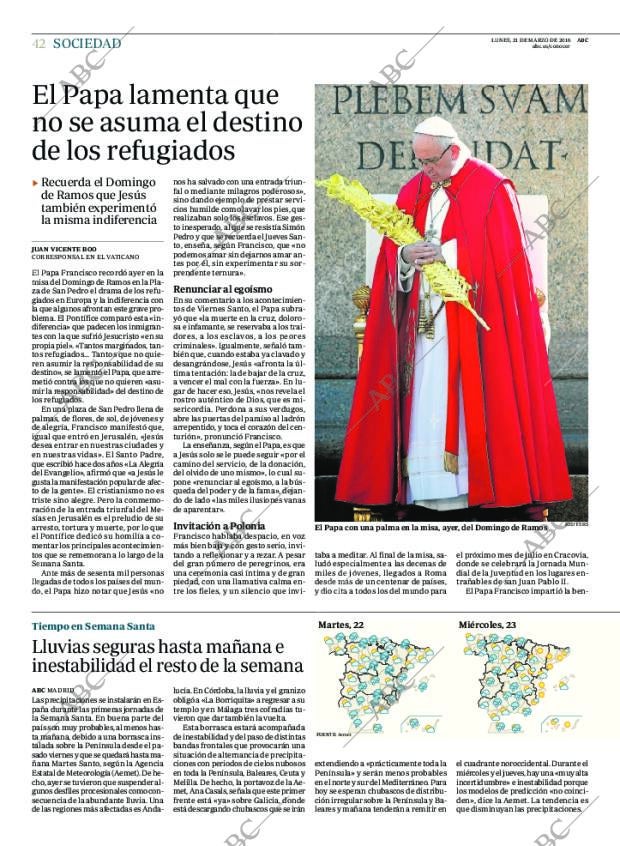 ABC MADRID 21-03-2016 página 42