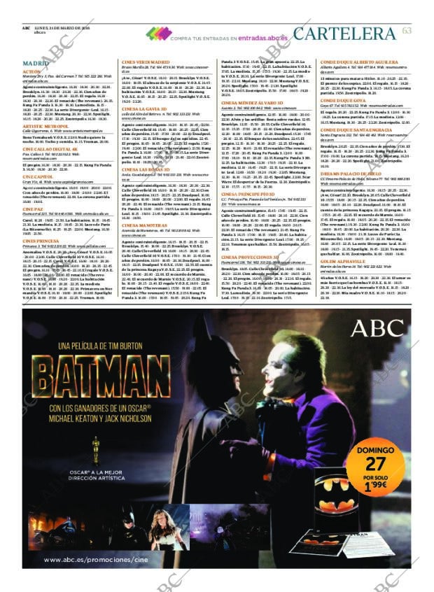ABC MADRID 21-03-2016 página 63