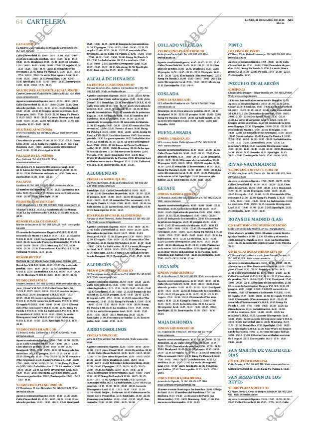 ABC MADRID 21-03-2016 página 64