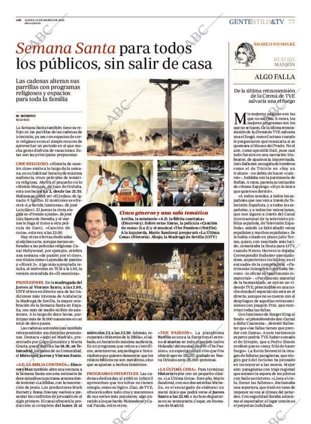 ABC MADRID 21-03-2016 página 77