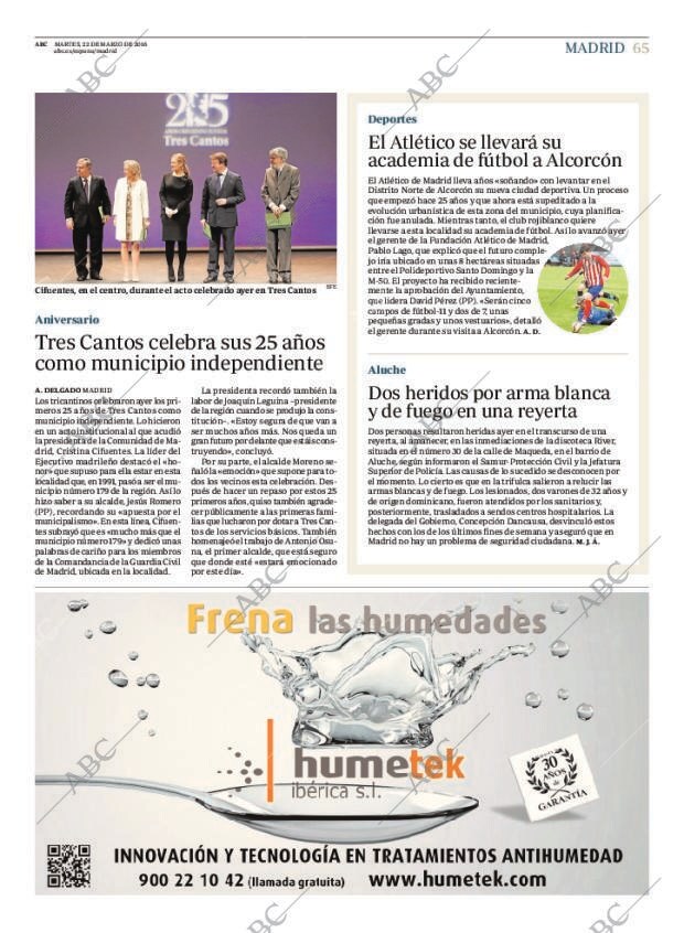 ABC MADRID 22-03-2016 página 65