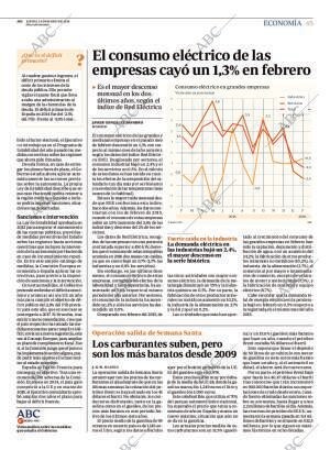 ABC MADRID 24-03-2016 página 45