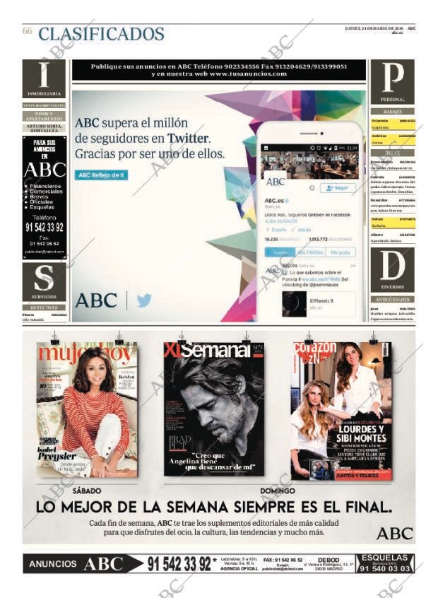 ABC MADRID 24-03-2016 página 66