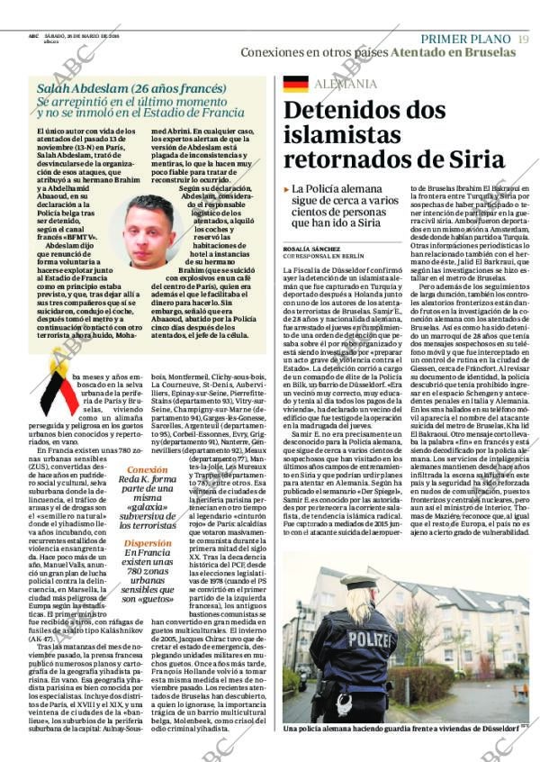 ABC MADRID 26-03-2016 página 19