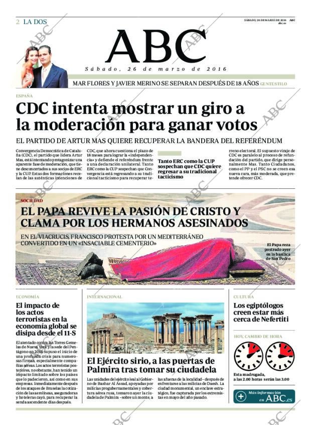 ABC MADRID 26-03-2016 página 2