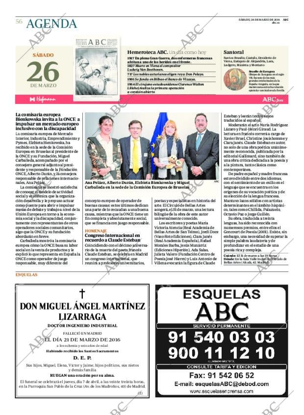 ABC MADRID 26-03-2016 página 56