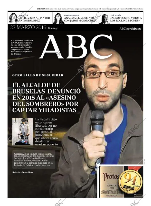 ABC CORDOBA 27-03-2016 página 1