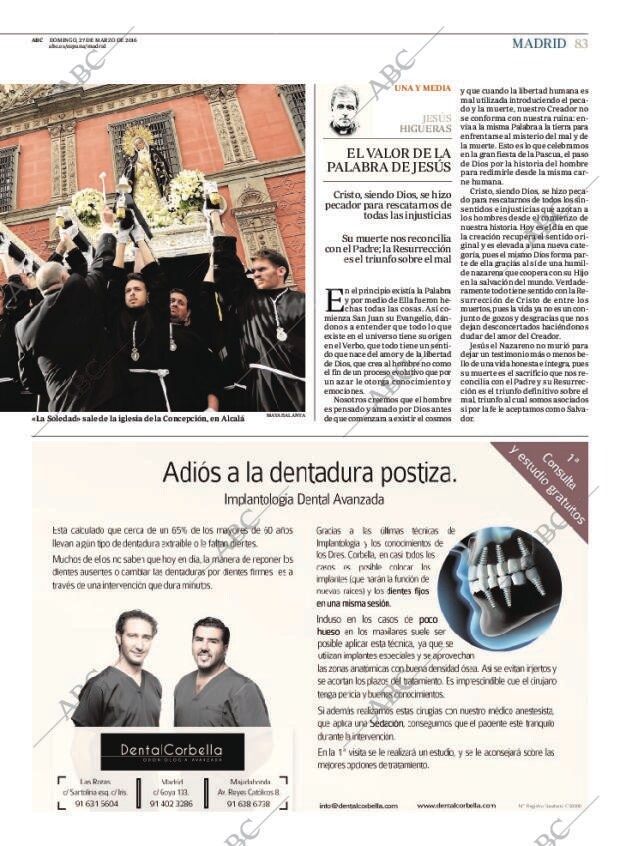 ABC MADRID 27-03-2016 página 83