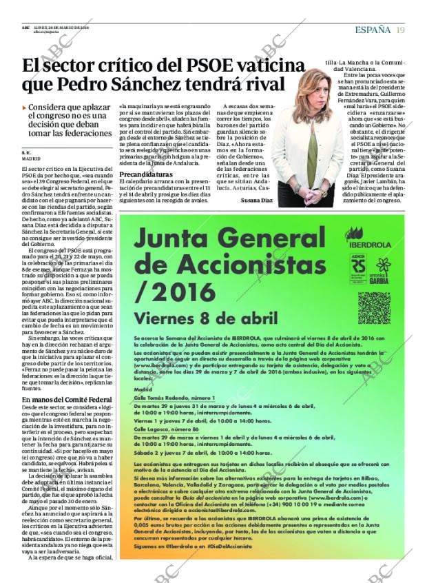 ABC MADRID 28-03-2016 página 19