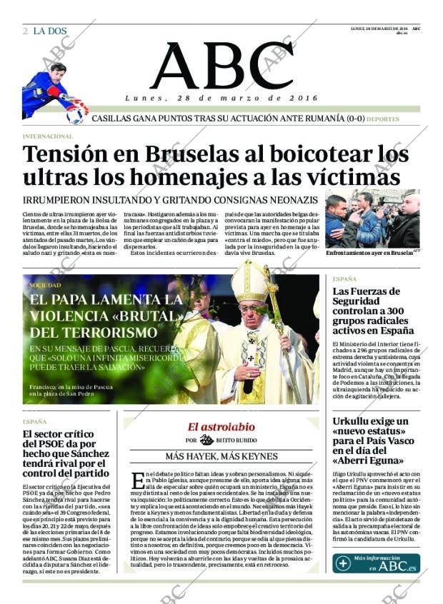 ABC MADRID 28-03-2016 página 2