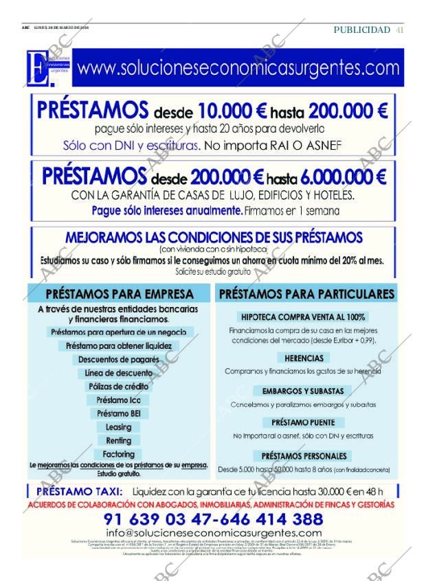 ABC MADRID 28-03-2016 página 41