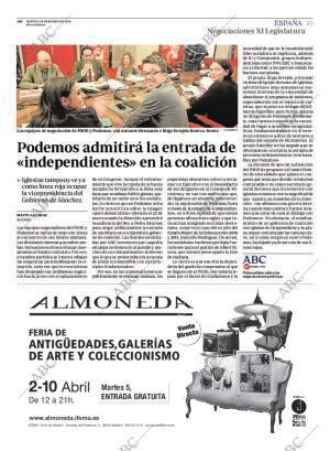 ABC MADRID 29-03-2016 página 19