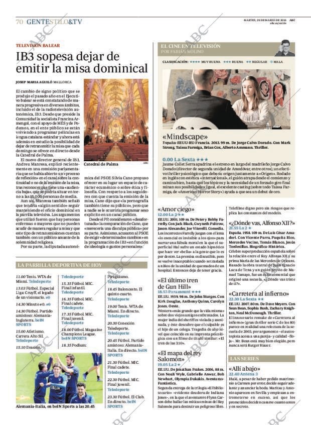 ABC MADRID 29-03-2016 página 70