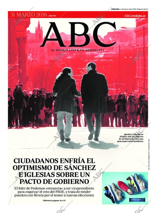 ABC CORDOBA 31-03-2016 página 1