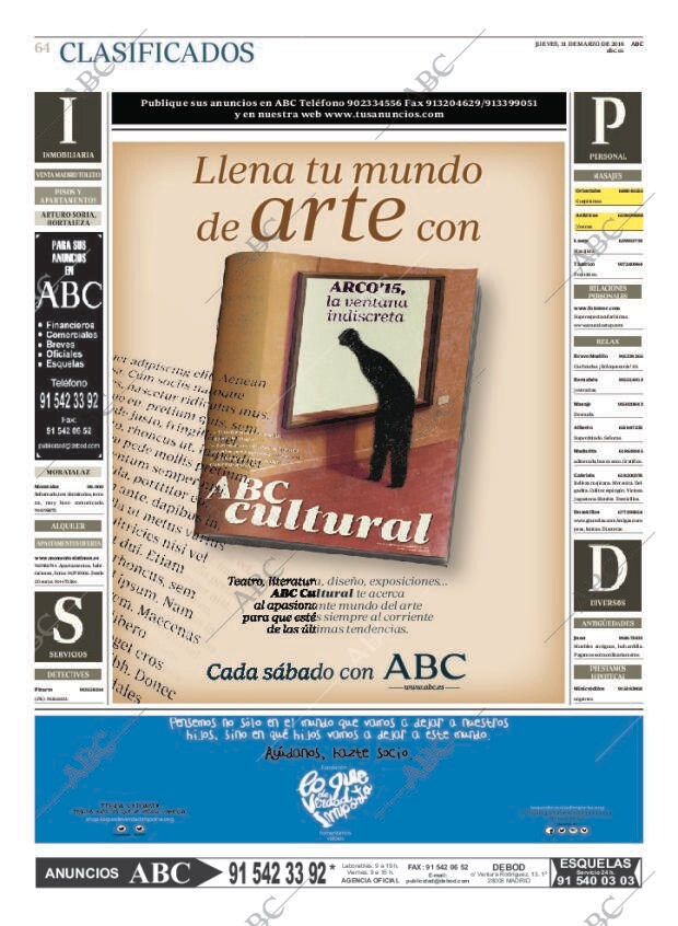 ABC MADRID 31-03-2016 página 64