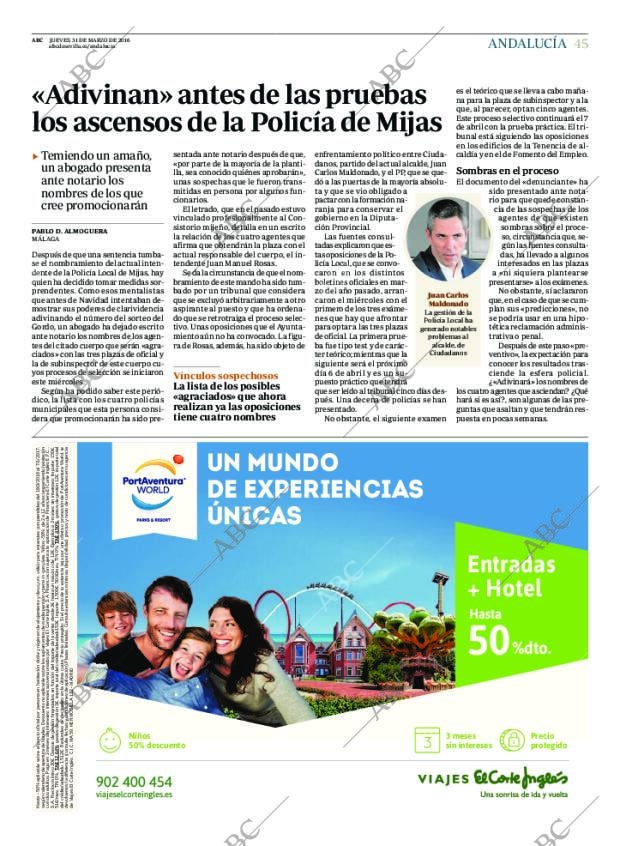 ABC SEVILLA 31-03-2016 página 45