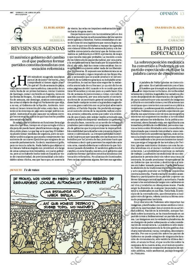 ABC MADRID 01-04-2016 página 13