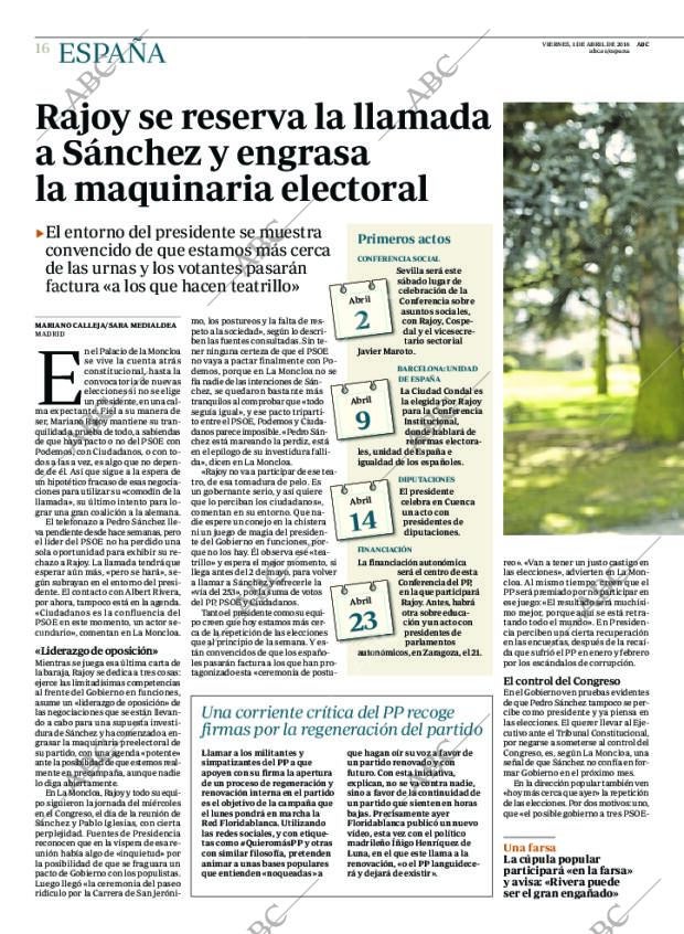 ABC MADRID 01-04-2016 página 16