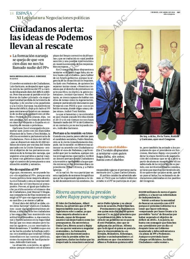 ABC MADRID 01-04-2016 página 18