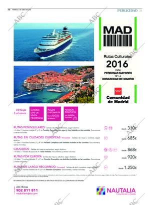 ABC MADRID 01-04-2016 página 21