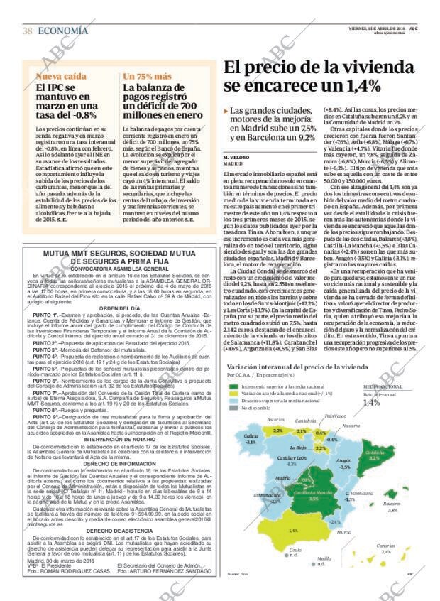 ABC MADRID 01-04-2016 página 38