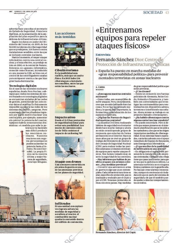 ABC MADRID 01-04-2016 página 43