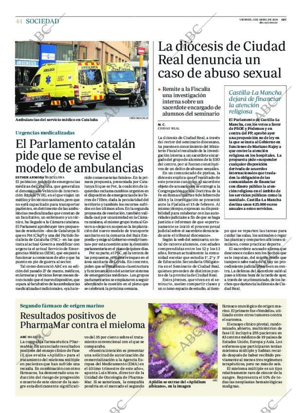ABC MADRID 01-04-2016 página 44