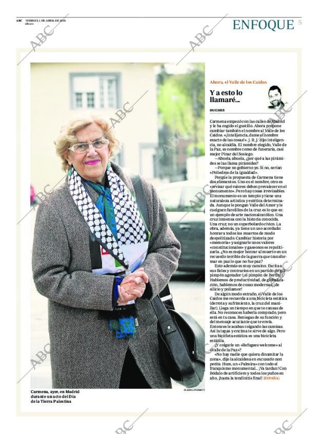 ABC MADRID 01-04-2016 página 5