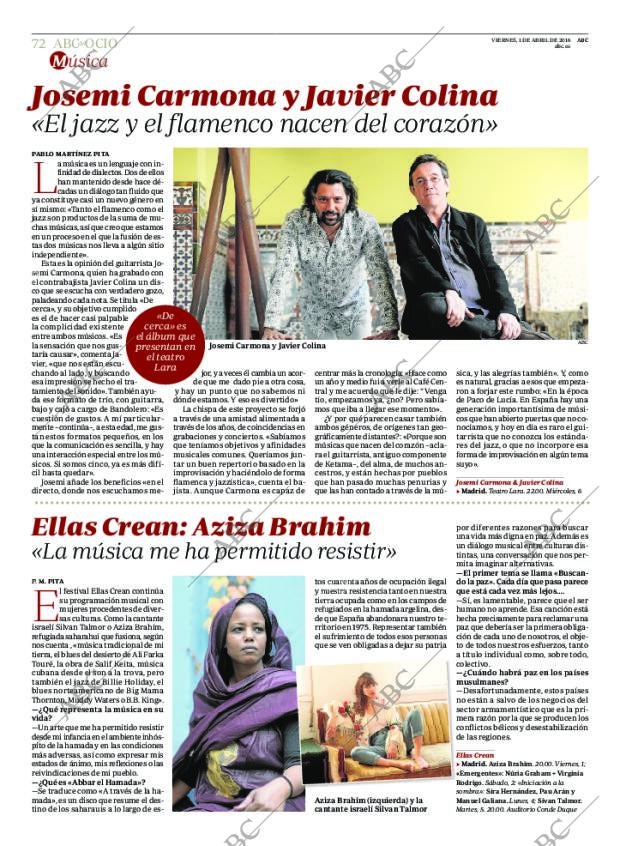 ABC MADRID 01-04-2016 página 72