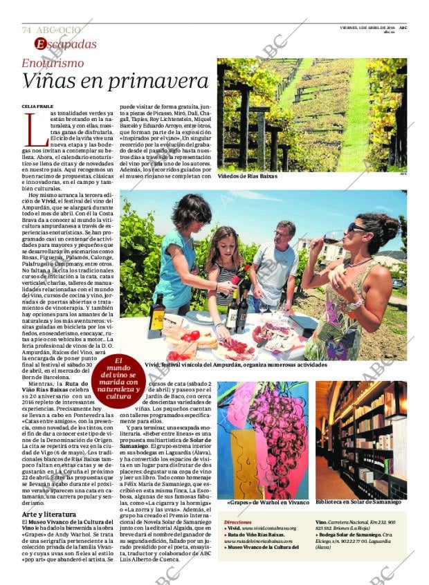 ABC MADRID 01-04-2016 página 74