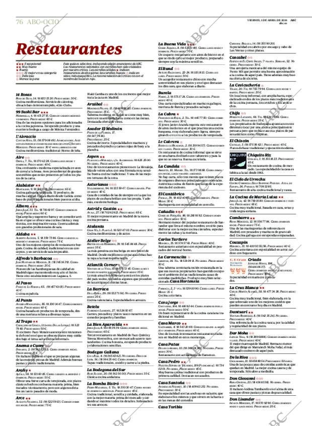 ABC MADRID 01-04-2016 página 76