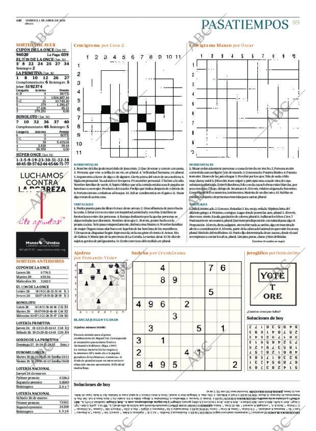 ABC MADRID 01-04-2016 página 89