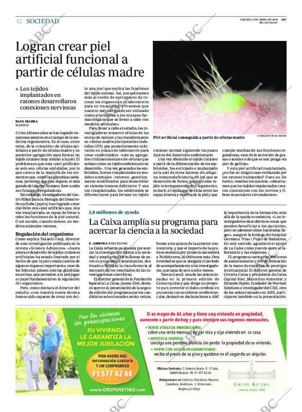 ABC MADRID 02-04-2016 página 42