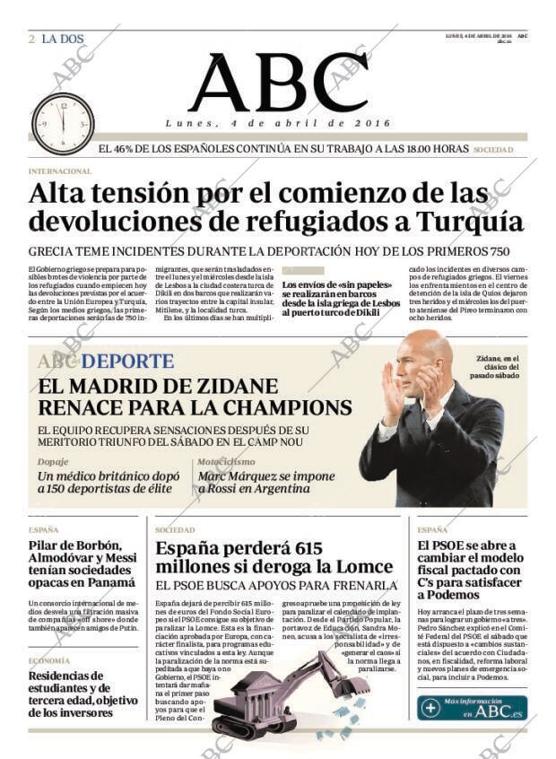 ABC MADRID 04-04-2016 página 2