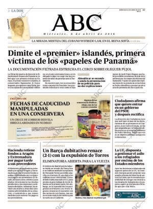 ABC MADRID 06-04-2016 página 2