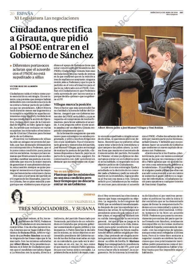 ABC MADRID 06-04-2016 página 20