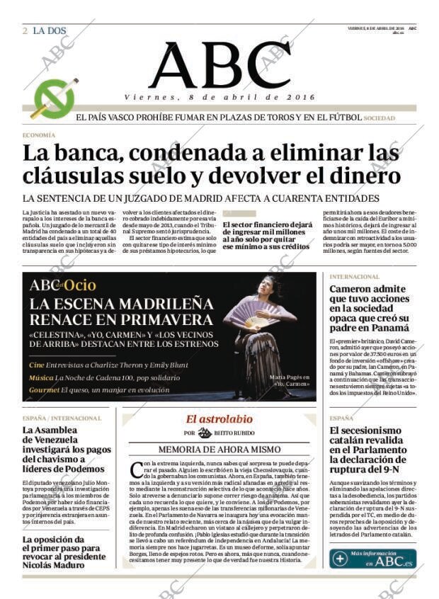 ABC MADRID 08-04-2016 página 2