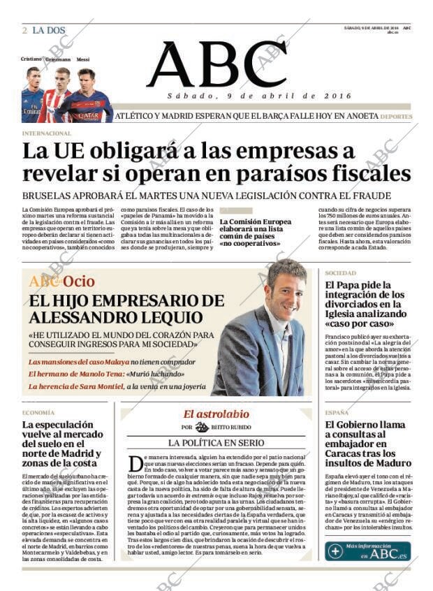 ABC MADRID 09-04-2016 página 2