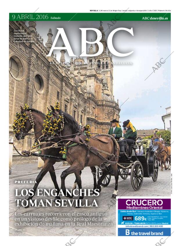 ABC SEVILLA 09-04-2016 página 1