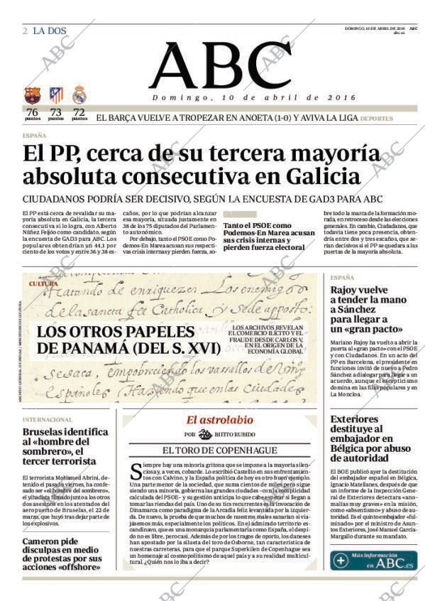 ABC MADRID 10-04-2016 página 2