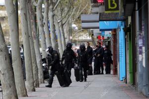 Asalto con rehenes en avenida del Mediterráneo 9