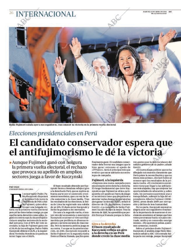 ABC MADRID 12-04-2016 página 26