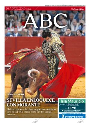 ABC SEVILLA 16-04-2016 página 1