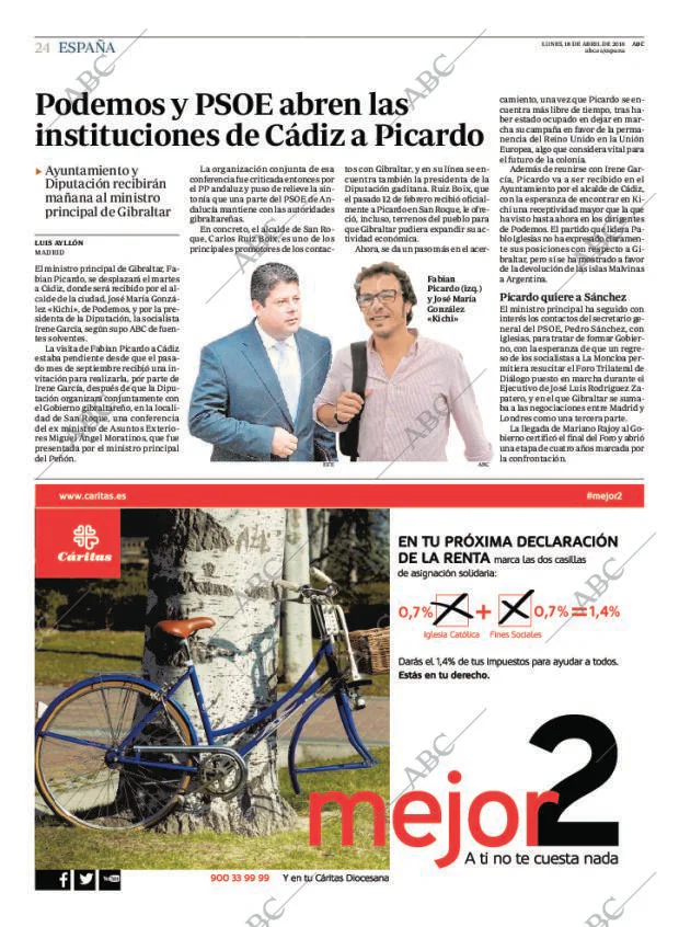 ABC MADRID 18-04-2016 página 24