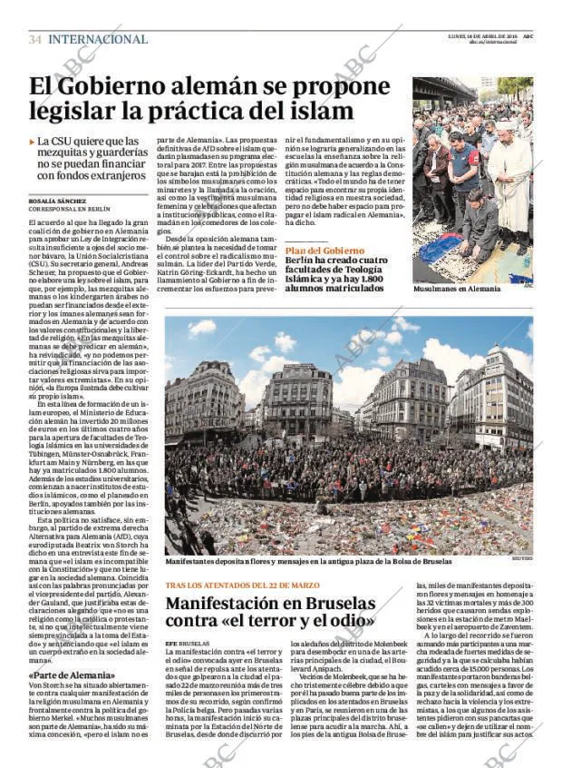 ABC MADRID 18-04-2016 página 34