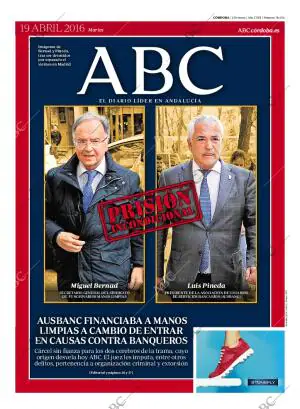 ABC CORDOBA 19-04-2016 página 1